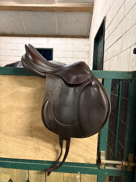 Sella da salto ostacoli Antarès  17.5" - 2017