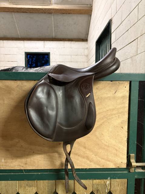 Sella da salto ostacoli Antarès  17.5" - 2017