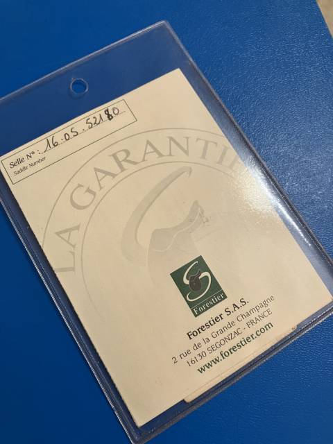 Sella mista Forestier  17.5" - 2007