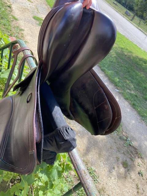 Sella da salto ostacoli   17.5" - 2010