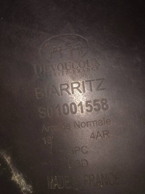 Sella da salto ostacoli Devoucoux Biarritz 18" - 2020