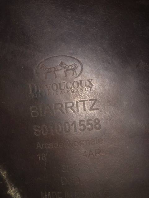 Sella da salto ostacoli Devoucoux Biarritz 18" - 2020