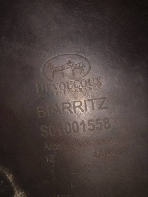 Sella da salto ostacoli Devoucoux Biarritz 18" - 2020