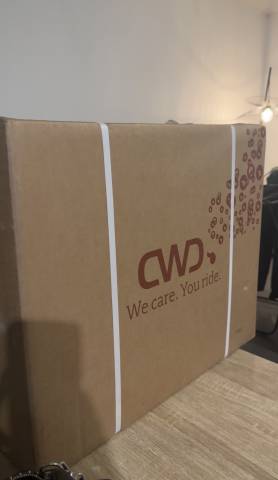 Sella da salto ostacoli CWD  17.5" - 2013