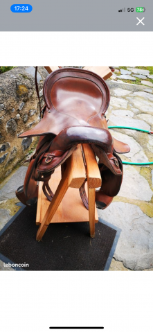 Sella da trekking Guichard Montsegur 17.5" - 2000