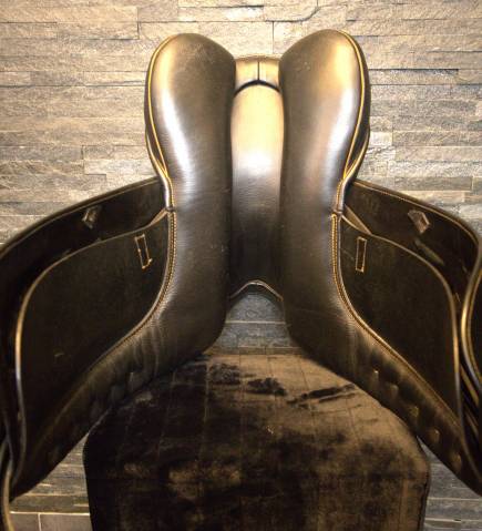 Sella da dressage Zaldi  17" - 2015