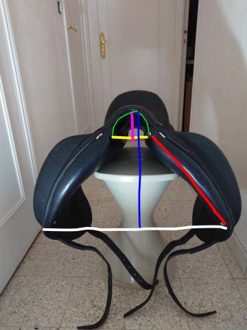 Sella da dressage Antarès  17" - 2020