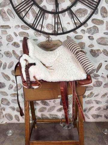 Sella da vaquera Zaldi  17.5" - 2024