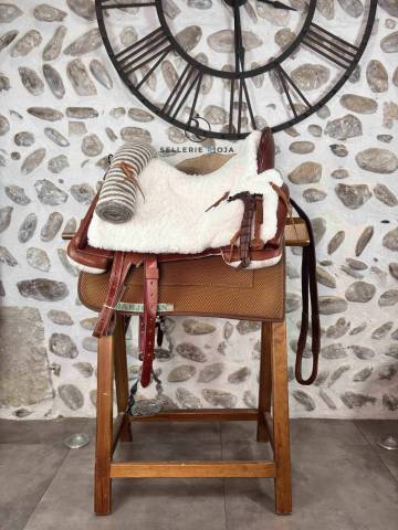 Sella da vaquera Zaldi  17.5" - 2024