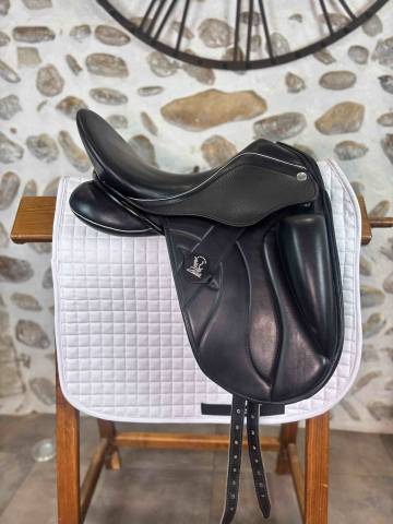 Sella da dressage Zaldi  17" - 2023