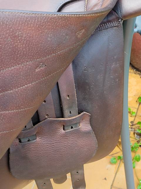 Sella da salto ostacoli Butet  17.5" - 2017