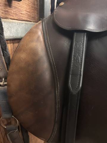 Sella mista Delgrange  17" - 2000