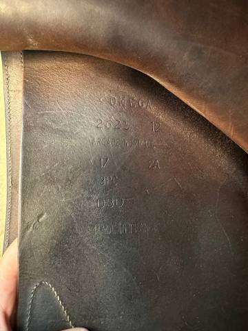 Sella da salto ostacoli Devoucoux  17" - 2012