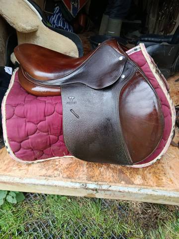 Sella da salto ostacoli Antarès Altaïr 17.5" - 2010