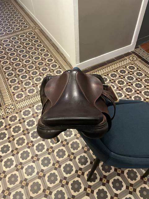 Sella da salto ostacoli Delgrange  17" - 2010