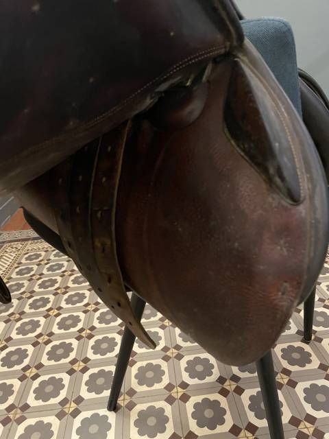 Sella da salto ostacoli Delgrange  17" - 2010