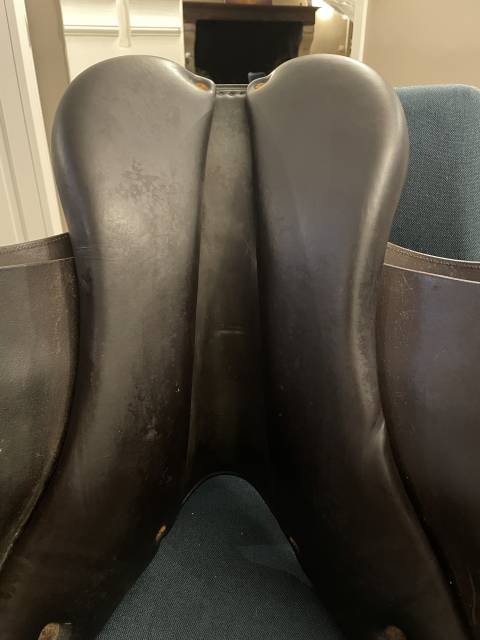 Sella da salto ostacoli Delgrange  17" - 2010