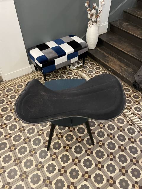 Sella da salto ostacoli Delgrange  17" - 2010