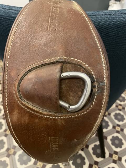 Sella da salto ostacoli Delgrange  17" - 2010