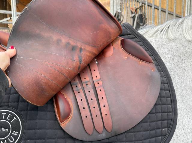 Sella da salto ostacoli Butet  17" - 2021