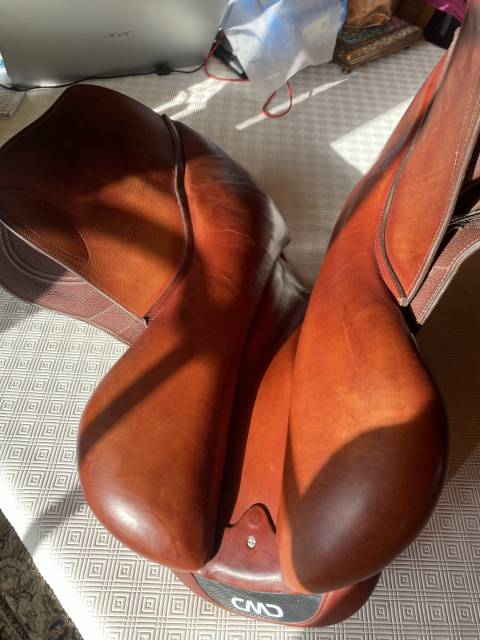 Sella da salto ostacoli CWD  17.5" - 2023