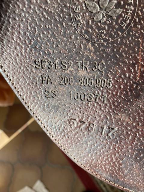 Sella da salto ostacoli CWD  17.5" - 2023