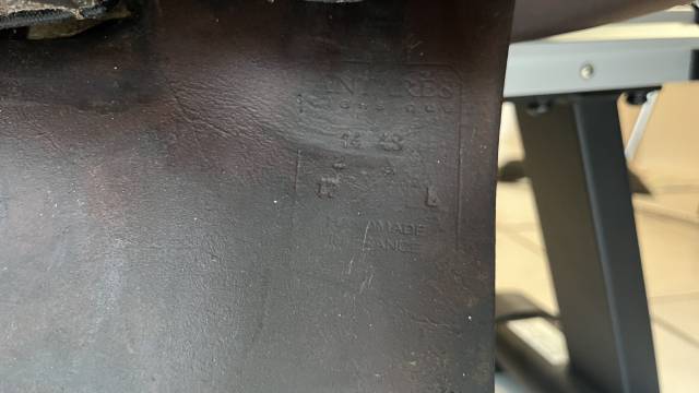 Sella da salto ostacoli Antarès Classique 17" - 2014