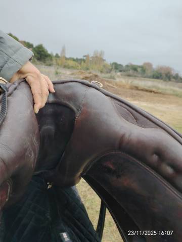 Sella da dressage Zaldi Lusitanus  17.5" - 2024