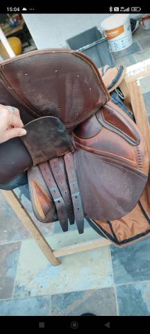 Sella da salto ostacoli CWD  17.5" - 2009