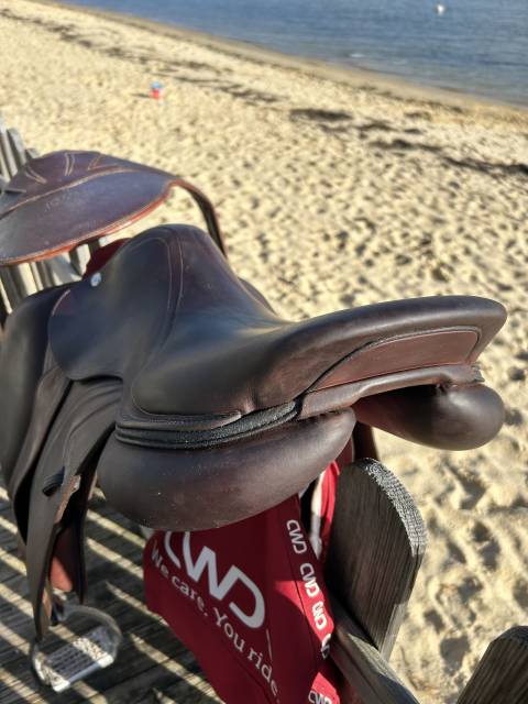 Sella da salto ostacoli CWD  17.5" - 2024