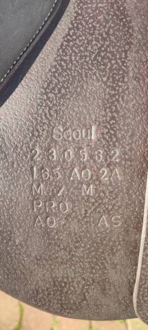 Sella da salto ostacoli Forestier  16.5" - 2023