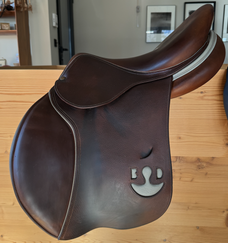 Sella da salto ostacoli Delgrange  17.5" - 2022