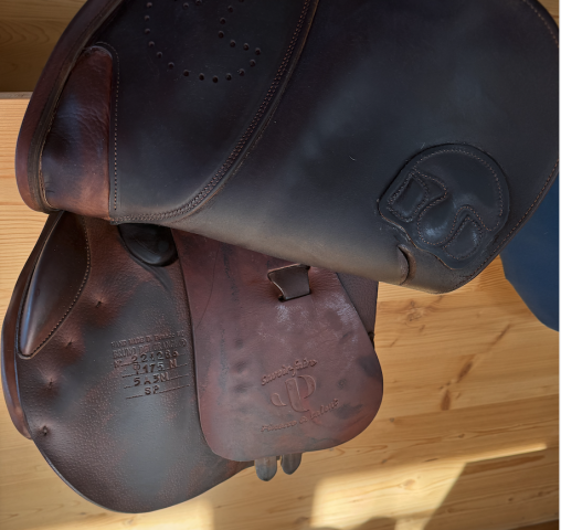 Sella da salto ostacoli Delgrange  17.5" - 2022