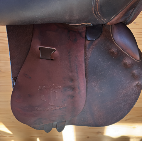 Sella da salto ostacoli Delgrange  17.5" - 2022