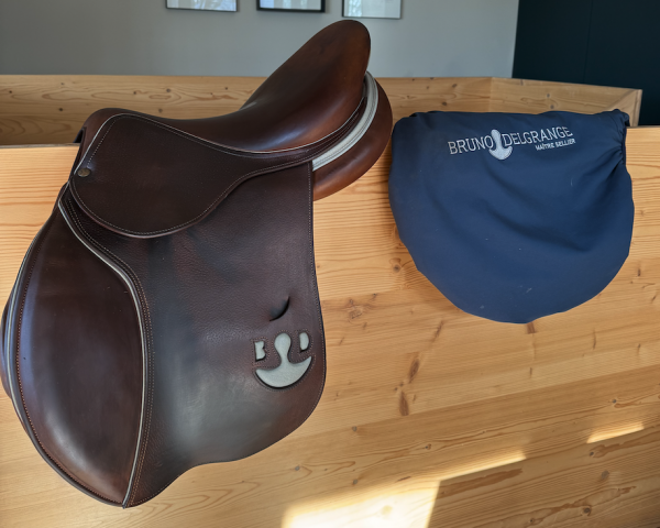 Sella da salto ostacoli Delgrange  17.5" - 2022