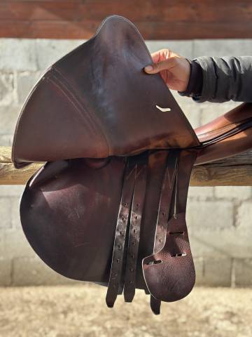 Sella da salto ostacoli Antarès  17.5" - 2011