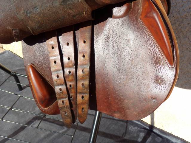 Sella da salto ostacoli Devoucoux  17" - 2009