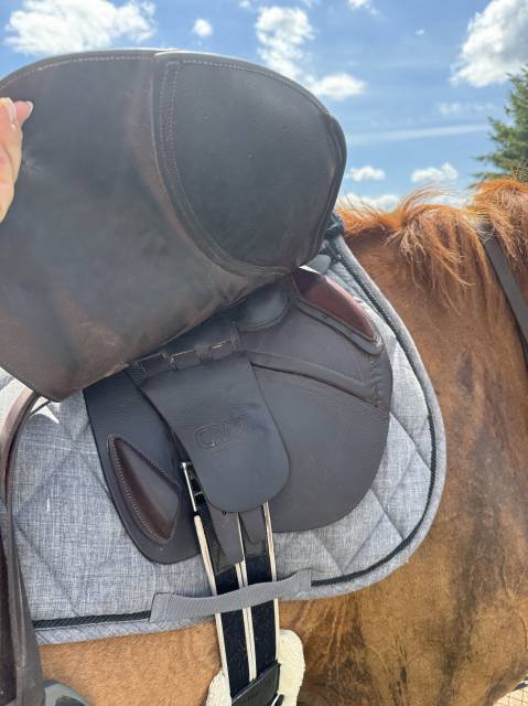 Sella da salto ostacoli CWD  17.5" - 2015