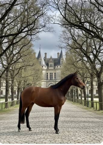 Cavalla Sella Francese In vendita 2024 Baio ,  Cooper van&rsquo;t Heffinck