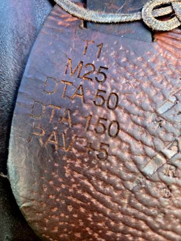 Sella da salto ostacoli Antarès  17.5" - 2018