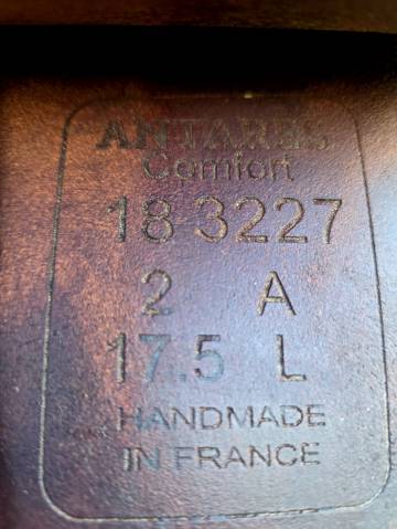 Sella da salto ostacoli Antarès  17.5" - 2018