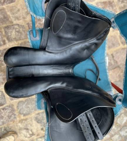 Sella da salto ostacoli Prestige Italia  18" - 2018