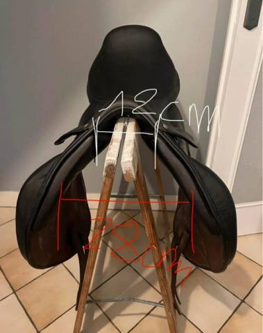 Sella da salto ostacoli Forestier  17" - 2007