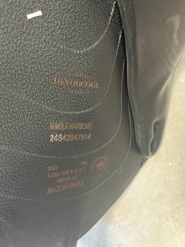Sella da dressage Devoucoux  17.5" - 2024