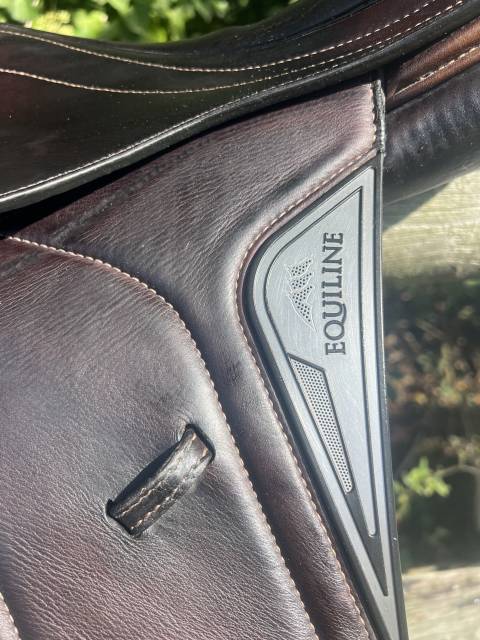 Sella da salto ostacoli  Equiline Nick Skelton 17" - 2022