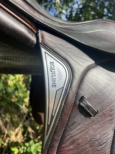 Sella da salto ostacoli  Equiline Nick Skelton 17" - 2022