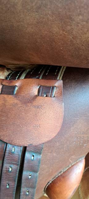 Sella da salto ostacoli Delgrange  17.5" - 1996