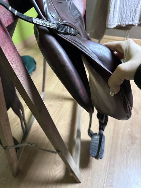 Sella da salto ostacoli Devoucoux  17.5" - 2017