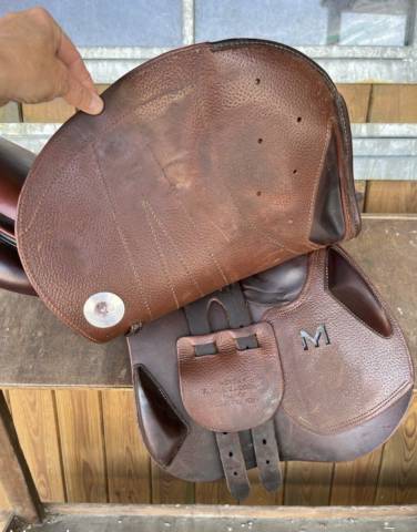 Sella da salto ostacoli Meyer  17" - 2022