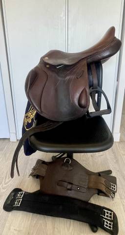 Sella da cross Eric Thomas  17.5" - 2015